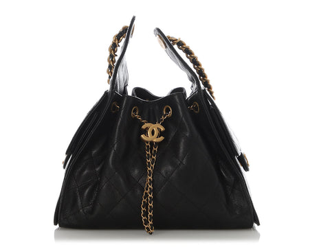 Chanel Small Black Caviar 25 Bag