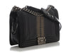 Chanel Large Black Ombre Python Boy Bag
