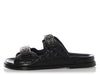Chanel Black Lambskin Dad Sandals