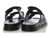 Chanel Black Lambskin Dad Sandals