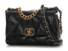 Chanel Small Black Quilted Calfskin 19 Flap
