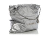 Chanel Medium Quilted Calfskin Silver 22