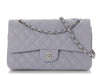 Chanel Small Light Purple Caviar Double Flap Classic