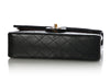 Chanel Vintage Medium/Large Black Quilted Lambskin Classic Double Flap