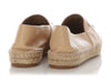 Chanel Black and Beige Espadrilles