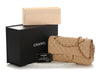 Chanel Medium/Large Beige Clair Quilted Caviar Classic Double Flap
