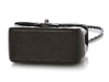 Chanel Mini Dark Charcoal Quilted Caviar Square Classic