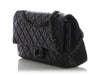 Chanel So Black Quilted Distressed Calfskin 2.55 Reissue 225