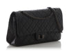 Chanel So Black Quilted Distressed Calfskin 2.55 Reissue 225