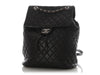 Chanel Large Black Quilted Calfskin Urban Spirit Backpack