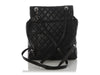 Chanel Large Black Quilted Calfskin Urban Spirit Backpack