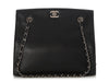 Chanel Vintage Small Black Caviar Tote
