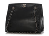 Chanel Vintage Small Black Caviar Tote