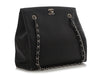 Chanel Vintage Small Black Caviar Tote