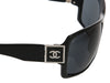 Chanel Black Crystal CC Sunglasses