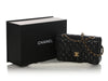 Chanel Small Black Quilted Caviar Classic Double Flap