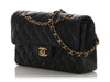 Chanel Small Black Quilted Caviar Classic Double Flap