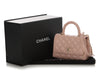 Chanel Extra Mini Pink Quilted Caviar Coco Handle