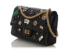Chanel Black Quilted Aged Calfskin Casino Charms Reissue 225
