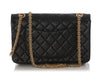 Chanel Black Quilted Aged Calfskin Casino Charms Reissue 225