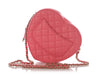 Chanel Large Coral Quilted Lambskin CC in Love Heart Bag