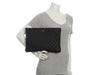 Chanel Large Black Quilted Caviar Pouch