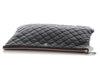 Chanel Large Black Quilted Caviar Pouch