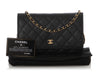 Chanel Black Quilted Caviar Wallet on Chain WOC