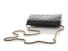 Chanel Black Quilted Caviar Wallet on Chain WOC