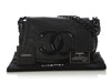 Chanel Black Calfskin and Patent Modern Chain Flap