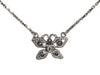 Chanel Crystal Butterfly Necklace