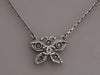 Chanel Crystal Butterfly Necklace