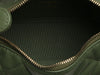 Chanel Mini Green Quilted Caviar Top Handle Bag with Chain