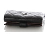 Chanel Small Black Quilted Caviar Classic Wallet