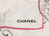 Chanel White and Multicolor Dragon Silk Scarf