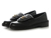 Chanel Black Lambskin Loafers