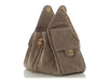 Chanel Small Gray Suede 25 Bag