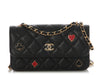 Chanel Black Quilted Caviar Casino Flap Phone Holder