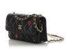 Chanel Black Quilted Caviar Casino Flap Phone Holder