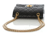 Chanel Mini Black Quilted Aged Calfskin Reissue 2.55