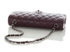 Chanel Purple Quilted Caviar East-West Flap