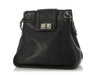 Chanel Black Calfskin Mademoiselle Lock Bag