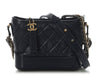 Chanel Small Navy Aged Calfskin Gabrielle