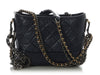 Chanel Small Navy Aged Calfskin Gabrielle