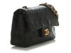 Chanel Vintage Small Black Quilted Lambskin Classic Double Flap