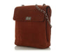 Chanel Vintage Brown Suede Double-Sided Bag