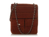 Chanel Vintage Brown Suede Double-Sided Bag