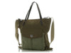 Chanel Olive Green Canvas Coco Cuba Tote