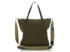 Chanel Olive Green Canvas Coco Cuba Tote