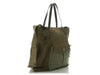 Chanel Olive Green Canvas Coco Cuba Tote